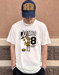 Cooper Koch Iowa Hawkeyes no 8 Illustrated shirt