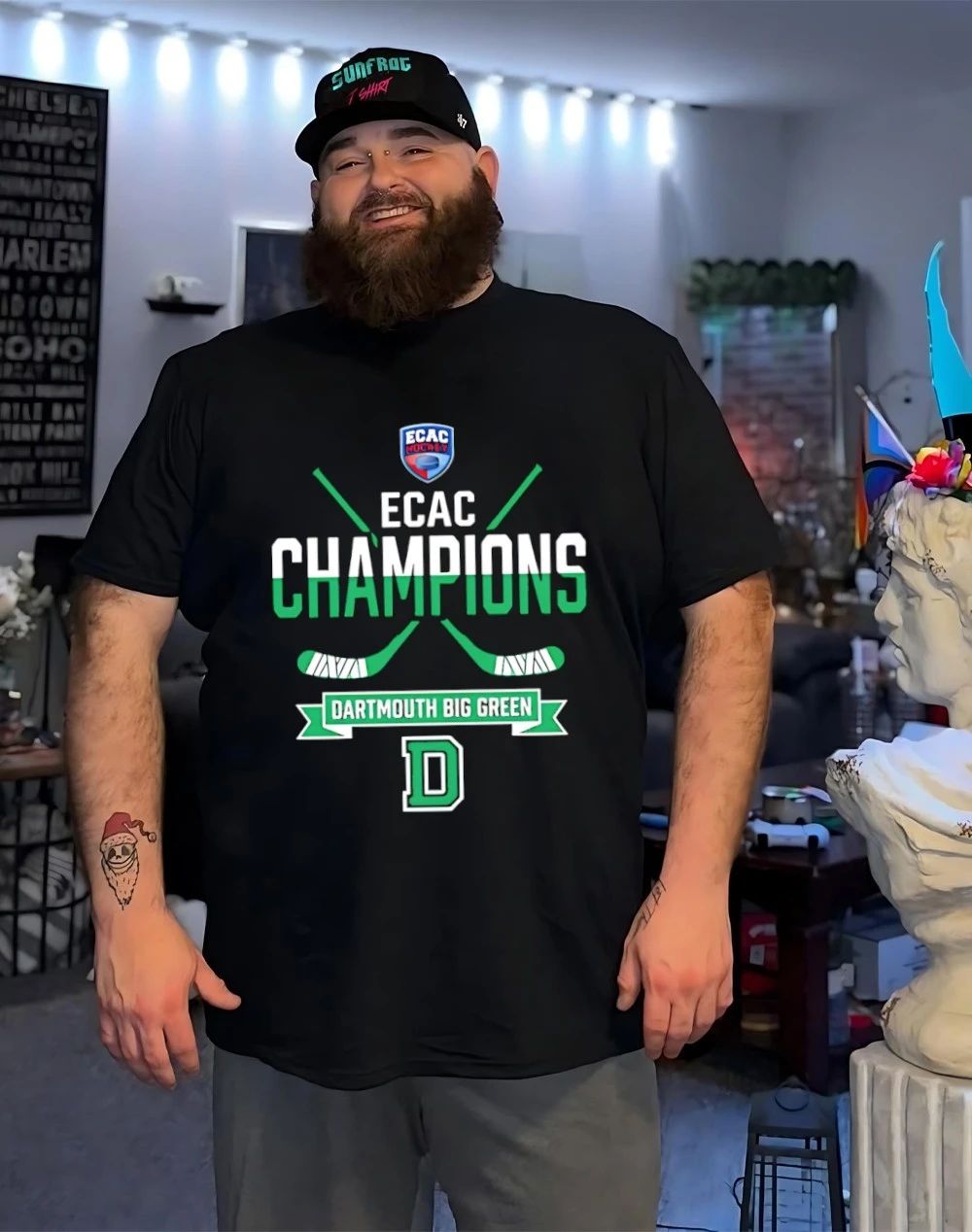 Dartmouth Men’s Hockey ECAC Hockey Champions 2026 shirt