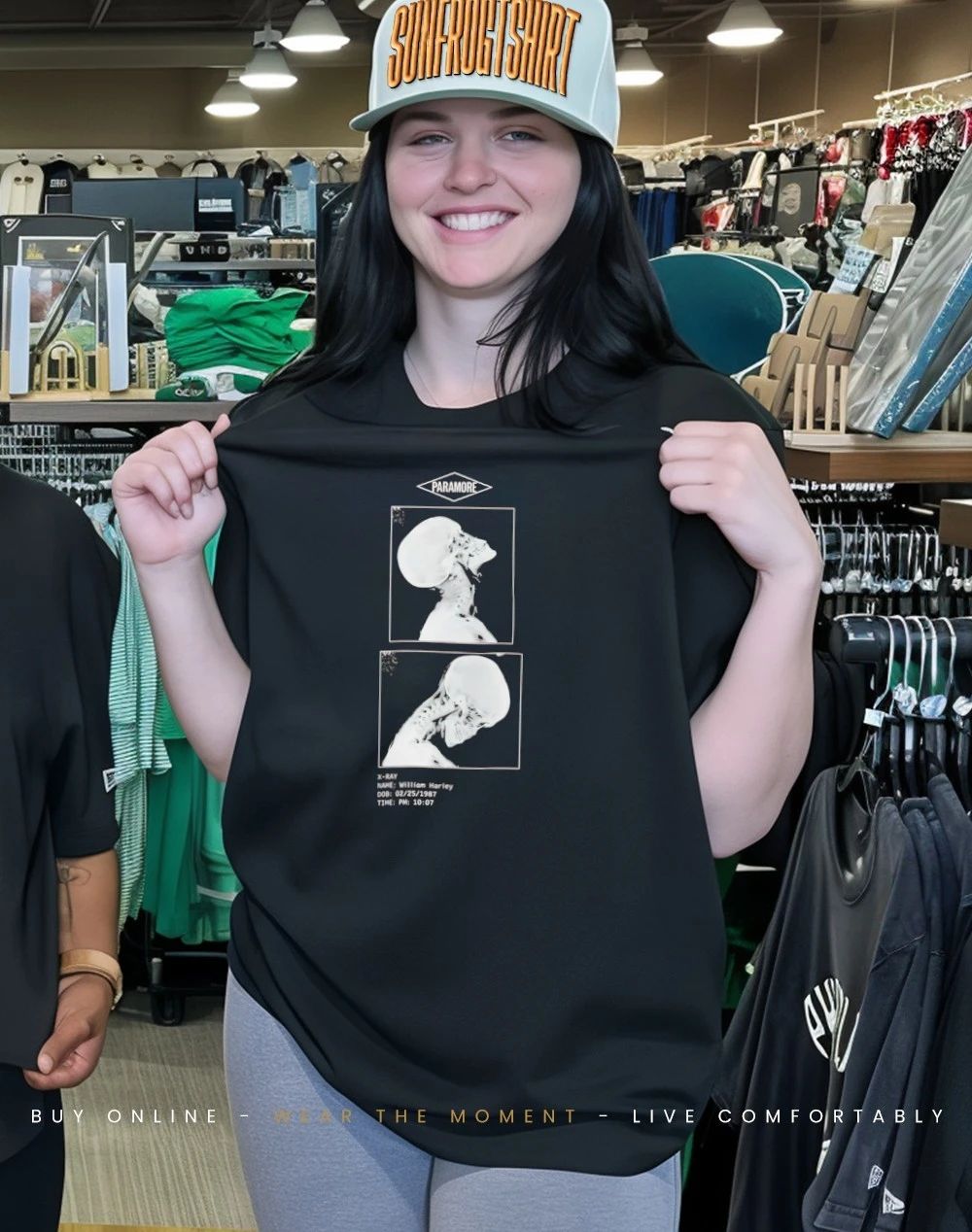 Paramore Headbang X-Ray Shirt