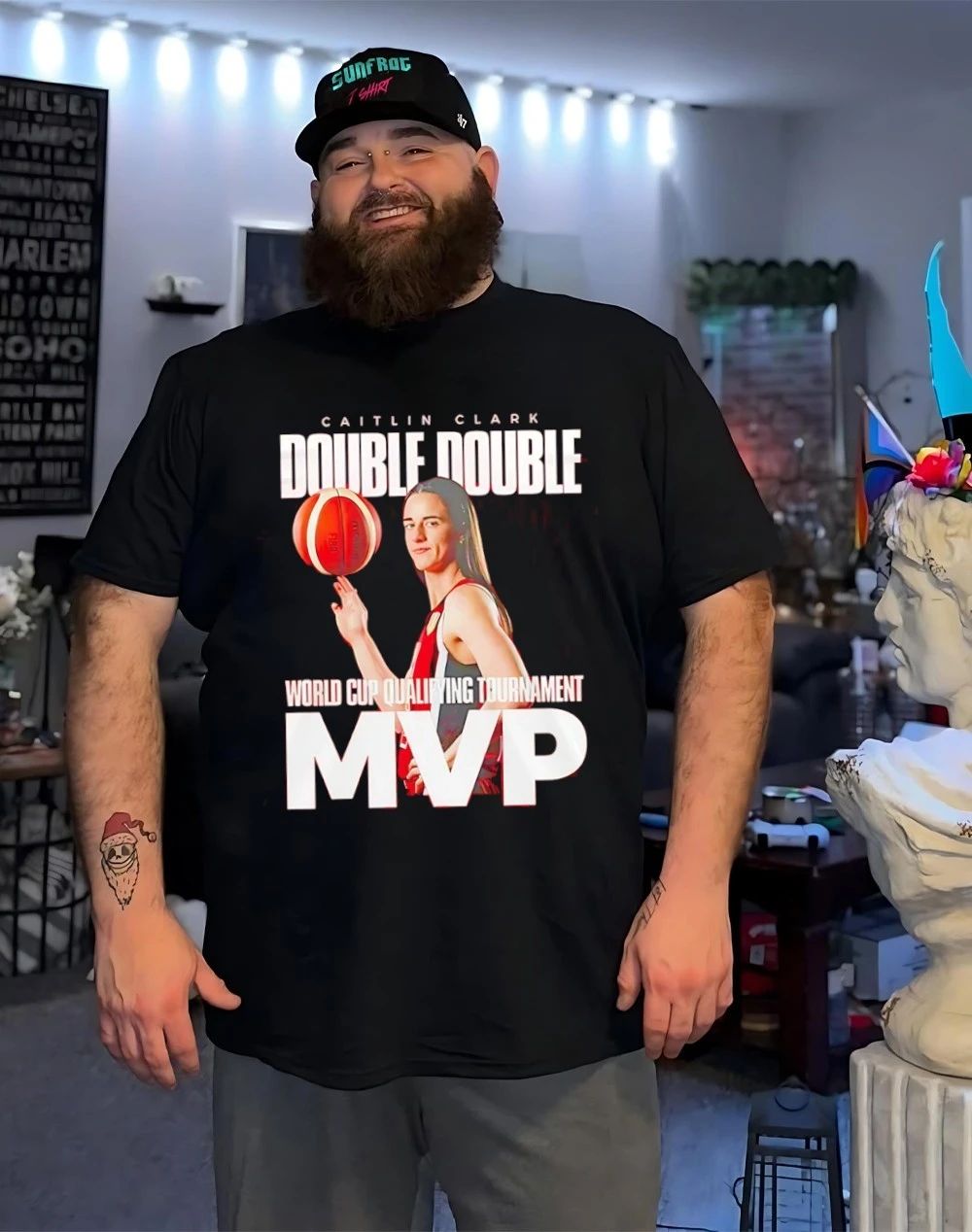 Caitlin Clark MVP of the 2026 FIBA Women’s World Cup Qualifying Tournament shirt