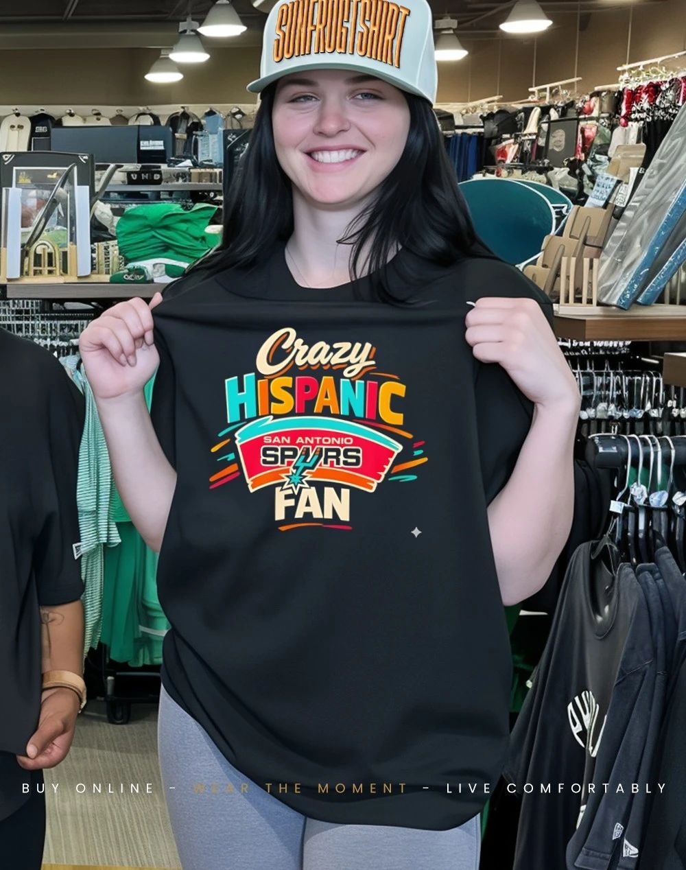 San Antonio Spurs Crazy Hispanic Spurs Fan shirt