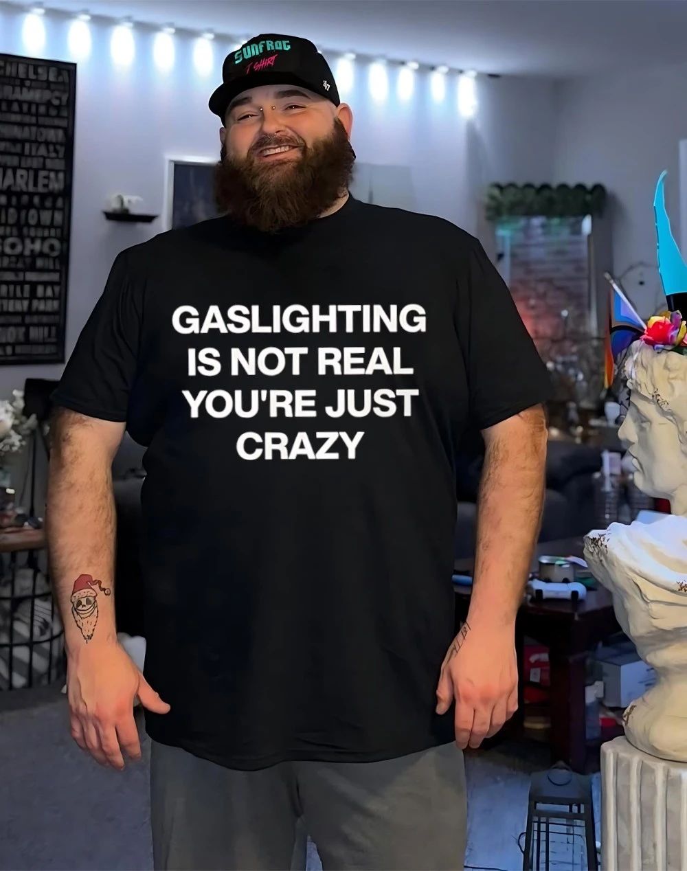 Gaslighting Is Not Real Caleb Williams Shirt
