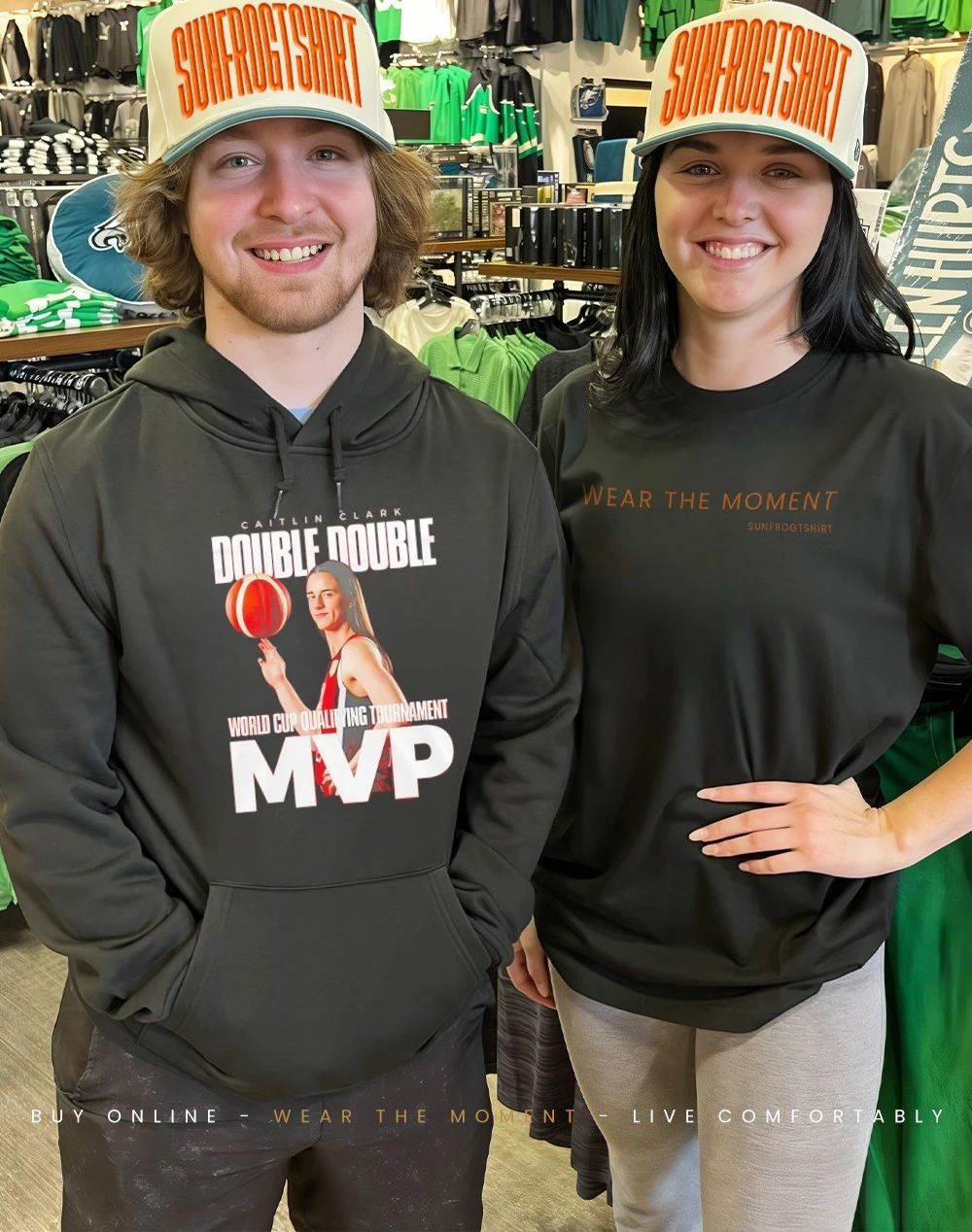 Caitlin Clark MVP of the 2026 FIBA Women’s World Cup Qualifying Tournament shirt