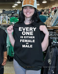 Everyone Is Either Female Or Male Shirt