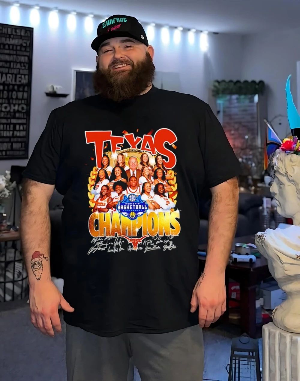 Texas Longhorns Women’s Basketball Are SEC Champions 2026 signatures shirt