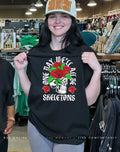 One day we’ll all be skeletons skull rose vase shirt