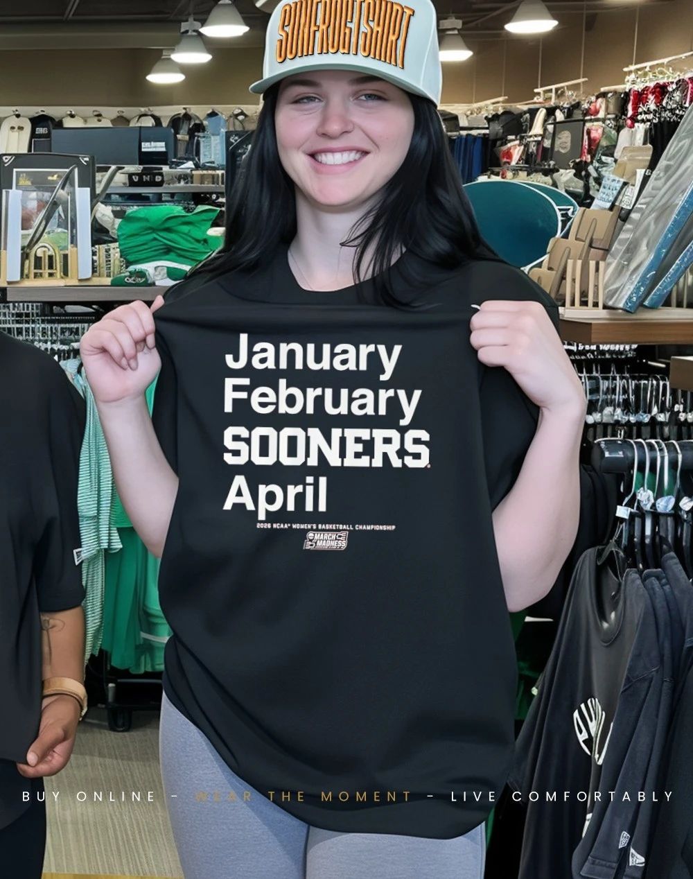 Oklahoma Sooners WBB 2026 March Madness Month January February Sooners April shirt