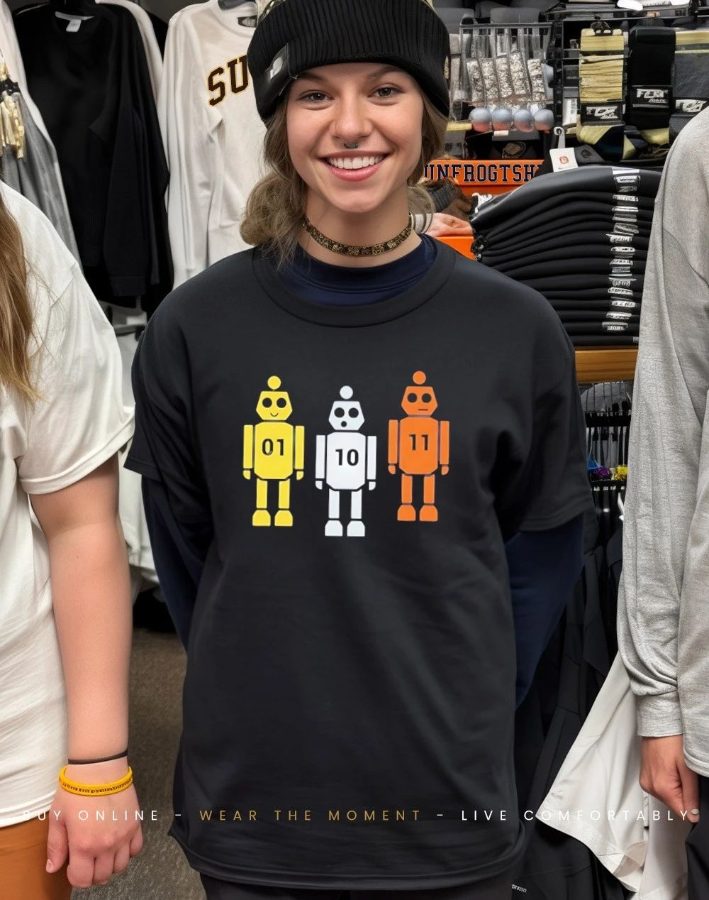 Tonight Show Christian Hubicki 01 10 11 Robot Shirt