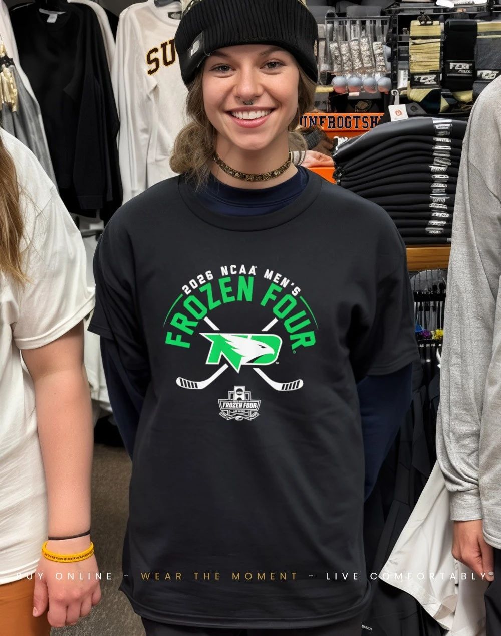 North Dakota Men’s Hockey 2026 Frozen Four shirt