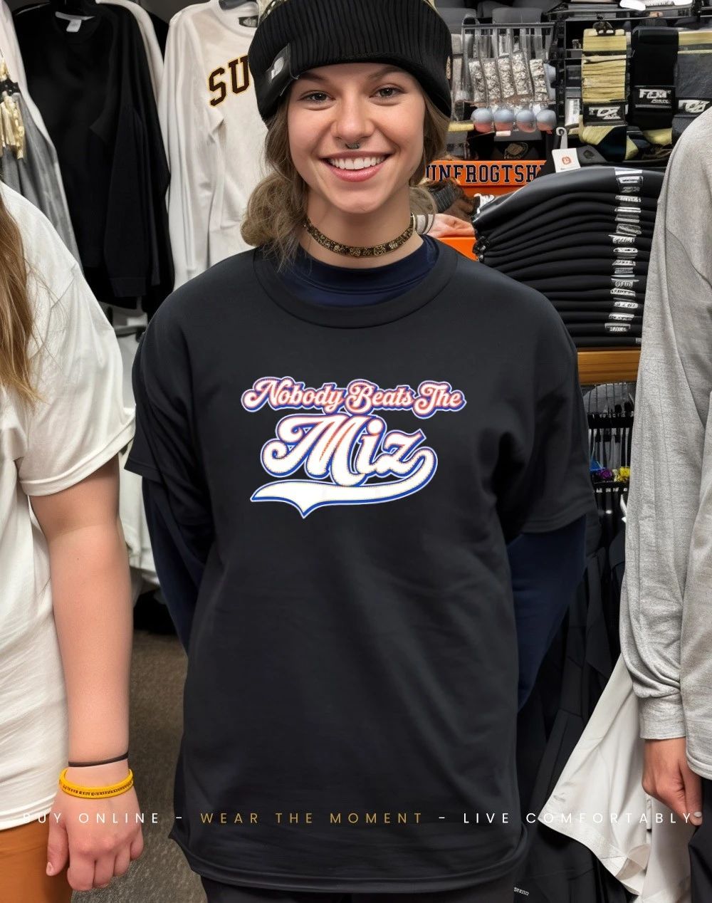 Jacob Misiorowski Milwaukee Brewers Nobody Beats the Miz shirt