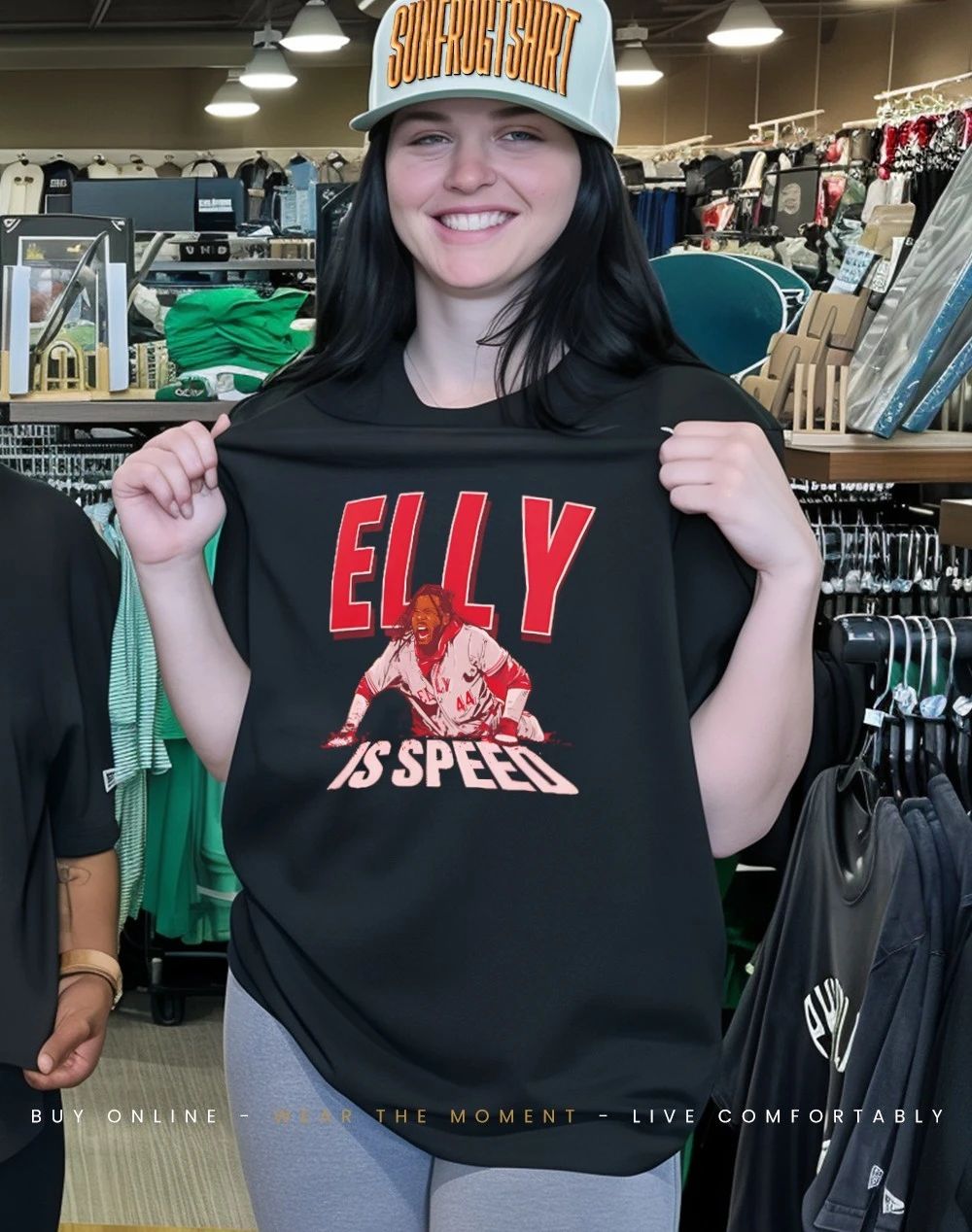 Elly Is Speed Elly De La Cruz Cincinnati Reds Baseball shirt