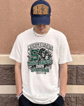 Michigan State Spartans 2026 March Madness Raw Basketball Hoops paint shirt