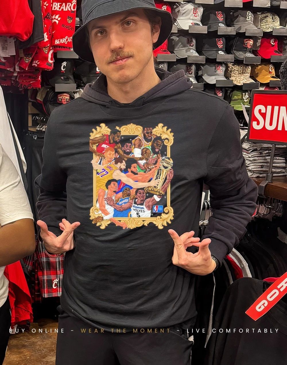 NBA Playoffs 2026 Players chasing Trophy shirt