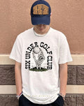 Six Under Golf Club shirt