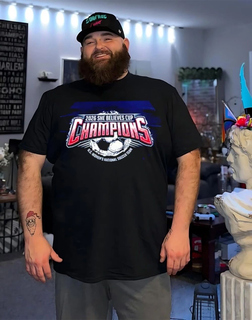 US Women’s National Soccer Team 2026 She Believes Cup Champions shirt