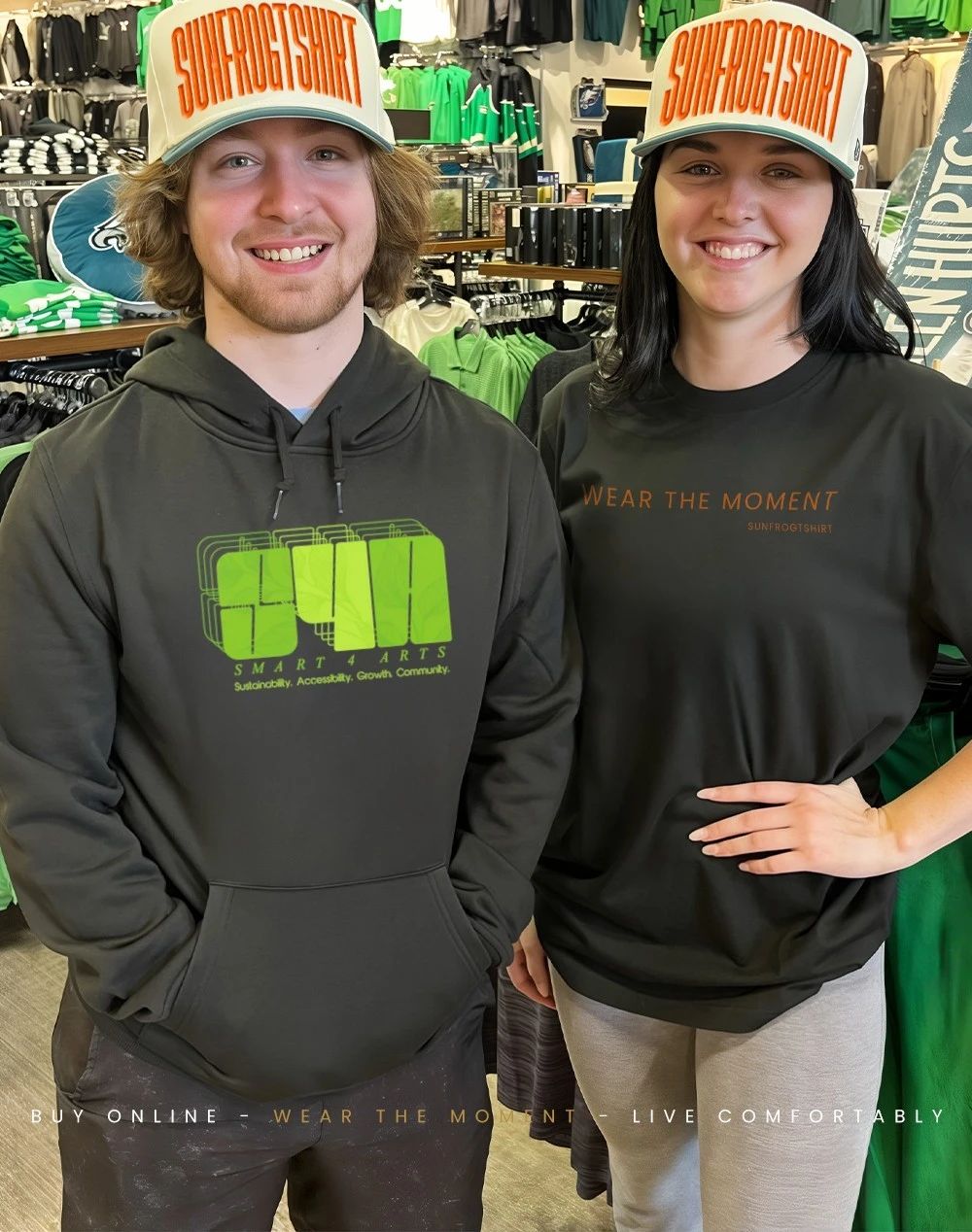 Smart 4 Arts sustainability accessibility and cooperation shirt