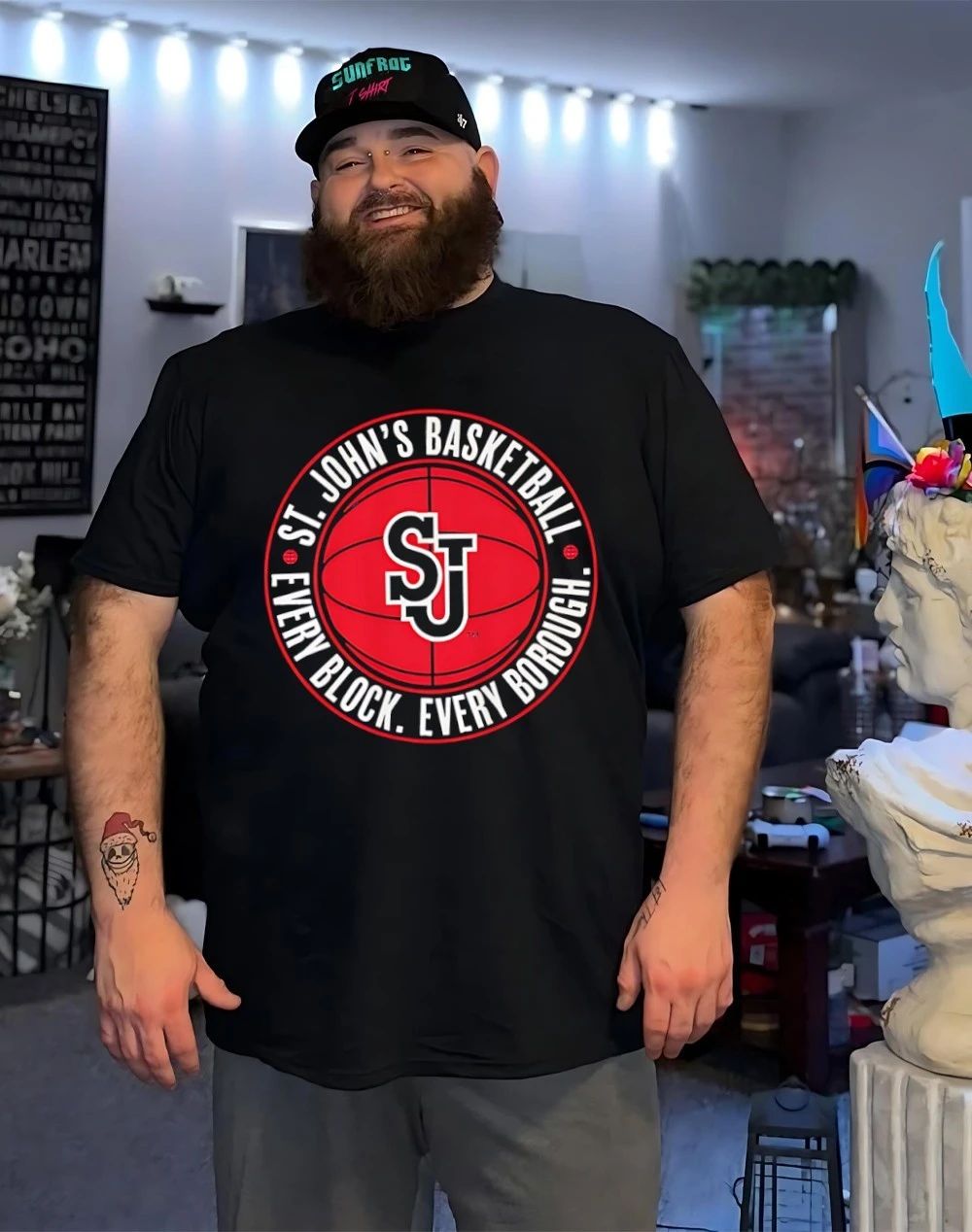 St. John’s Basketball Every Block Every Borough shirt