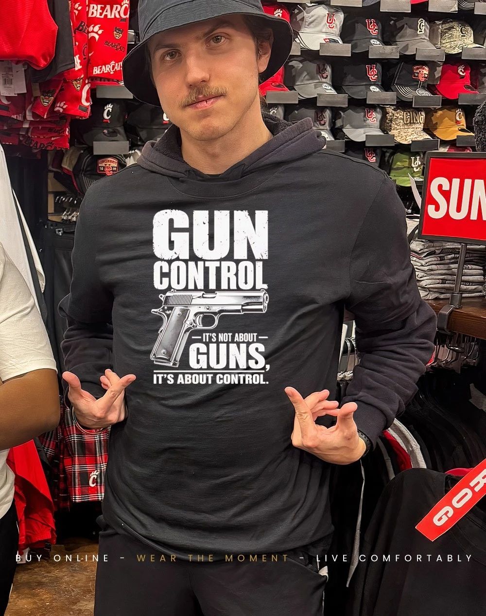 Gun Control It’s Not About Guns It’s About Control shirt