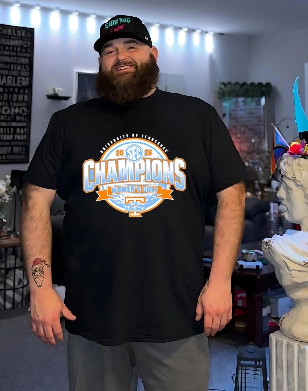 Tennessee Lady Volunteers 2026 Women’s Golf SEC Champions shirt