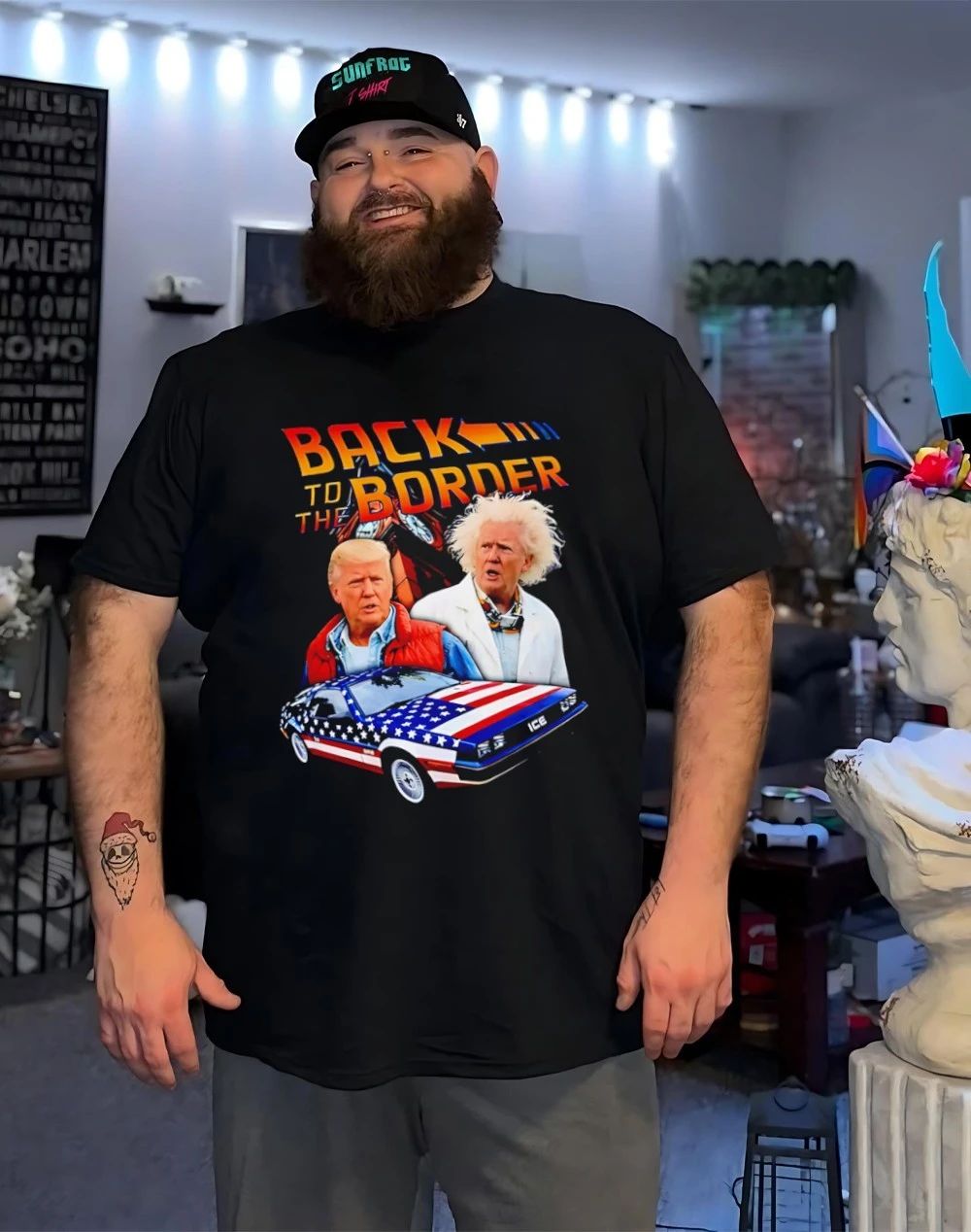 Donald Trump Back To The Border Shirt