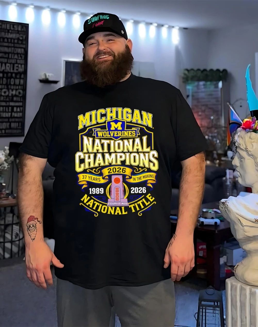 Michigan Wolverines Win First National Title in 37 Years 1989 2026 shirt