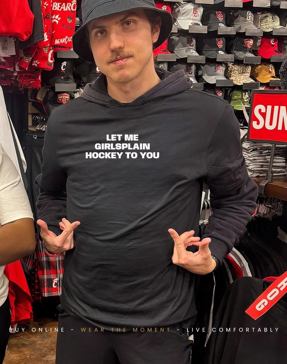 Let me girlsplain hockey to you shirt