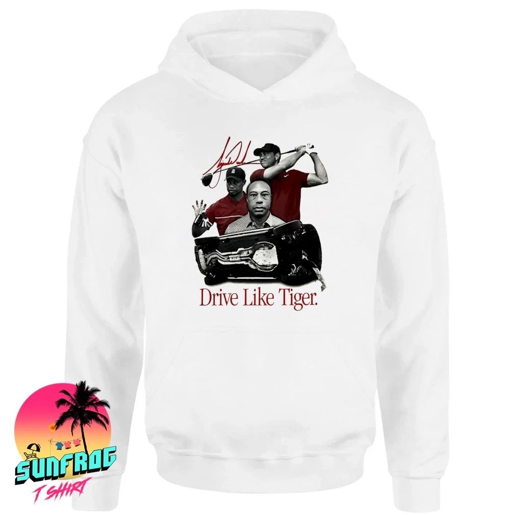 Tiger Woods Drive Like Tiger signature shirt