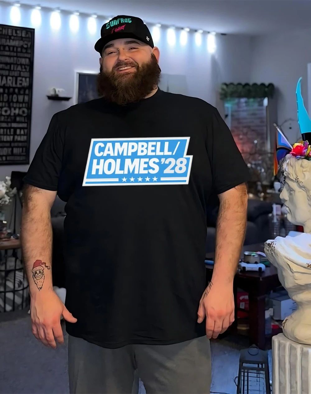 Campbell Holmes ’28 Cleveland Browns shirt