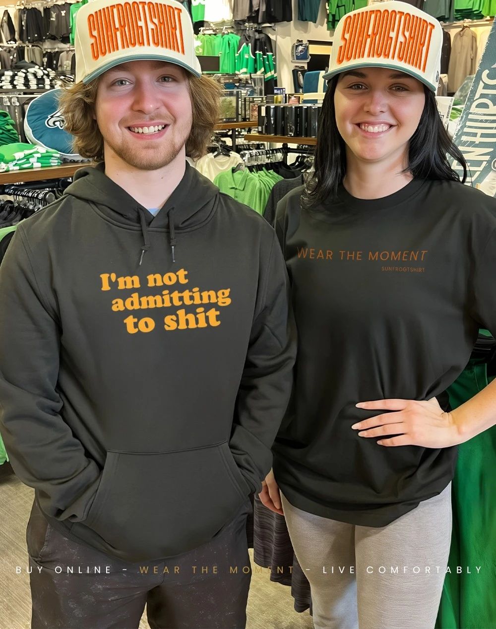 I’m not admitting to shit shirt