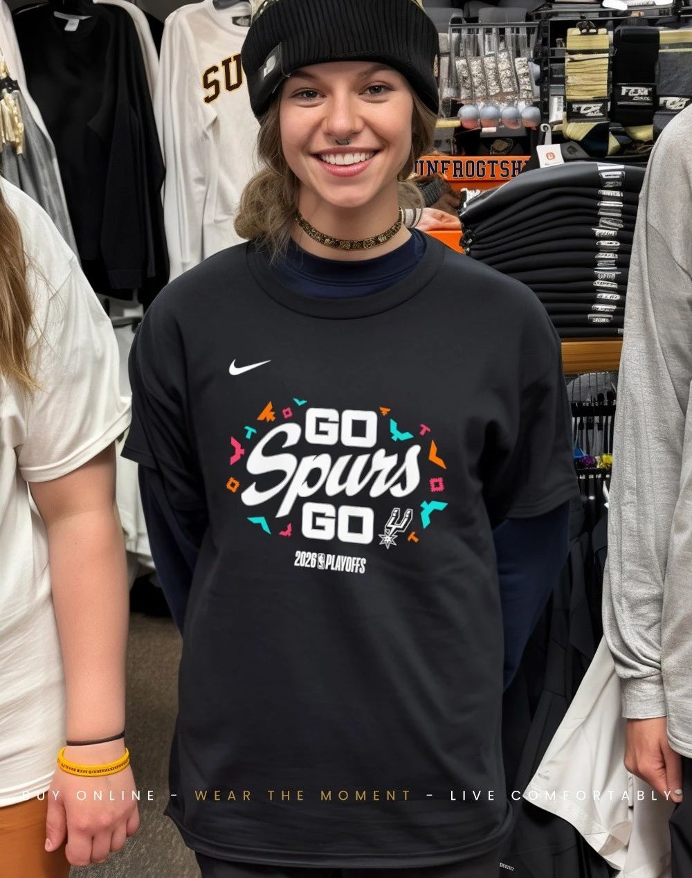 Go Spurs Go 2025-26 NBA Playoffs San Antonio Spurs shirt