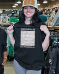 Pasta Supply Co San Francisco Unknown Pleasures Shirt
