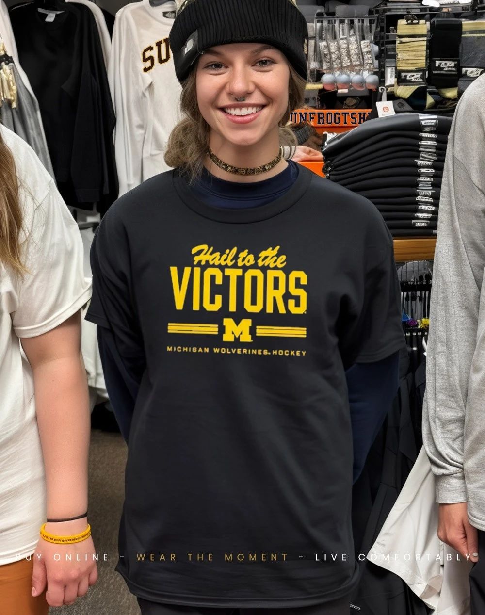 Michigan Wolverines 2026 NCAA Men’s Basketball National Champions Hail to the Victors shirt