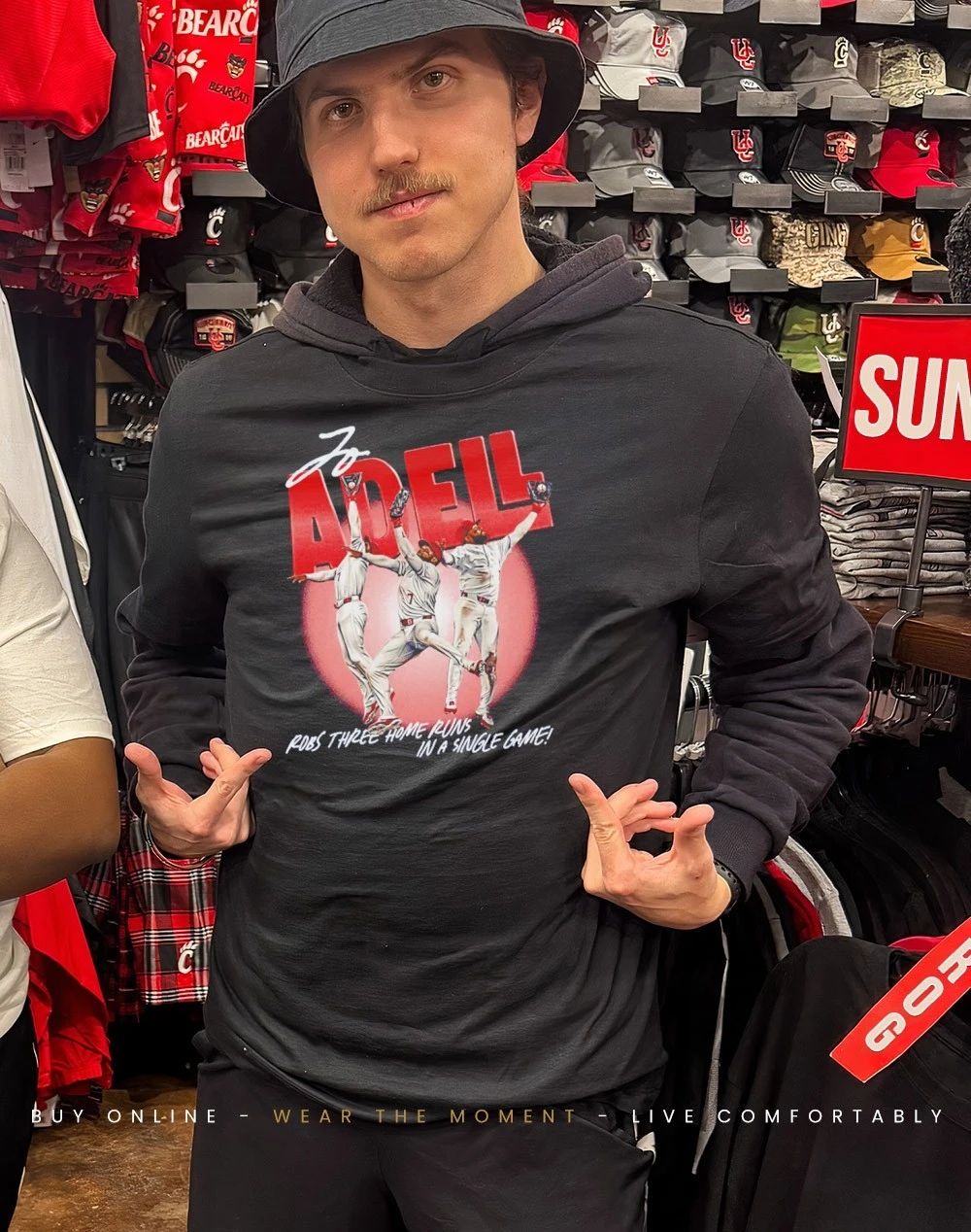 Jo Adell Los Angeles Angels Robs three home runs in a single game shirt