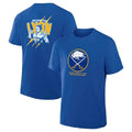 Buffalo Sabres unleash the Lyon Alex Lyon front and back shirt