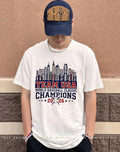 USA Team Baseball 2026 World Baseball Classic Champions player name city skyline shirt