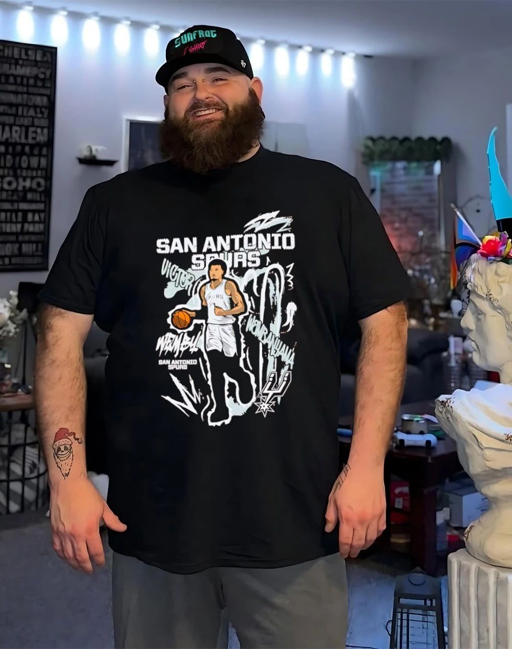 Victor Wembanyama San Antonio Spurs Chalked Up shirt