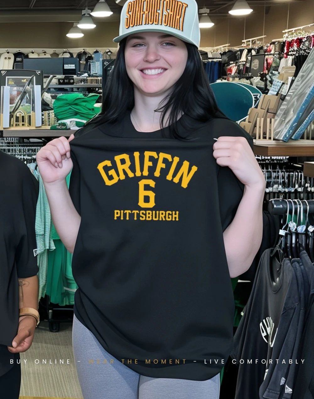 Konnor Griffin Pittsburgh Pirates October’s FInest number and name shirt