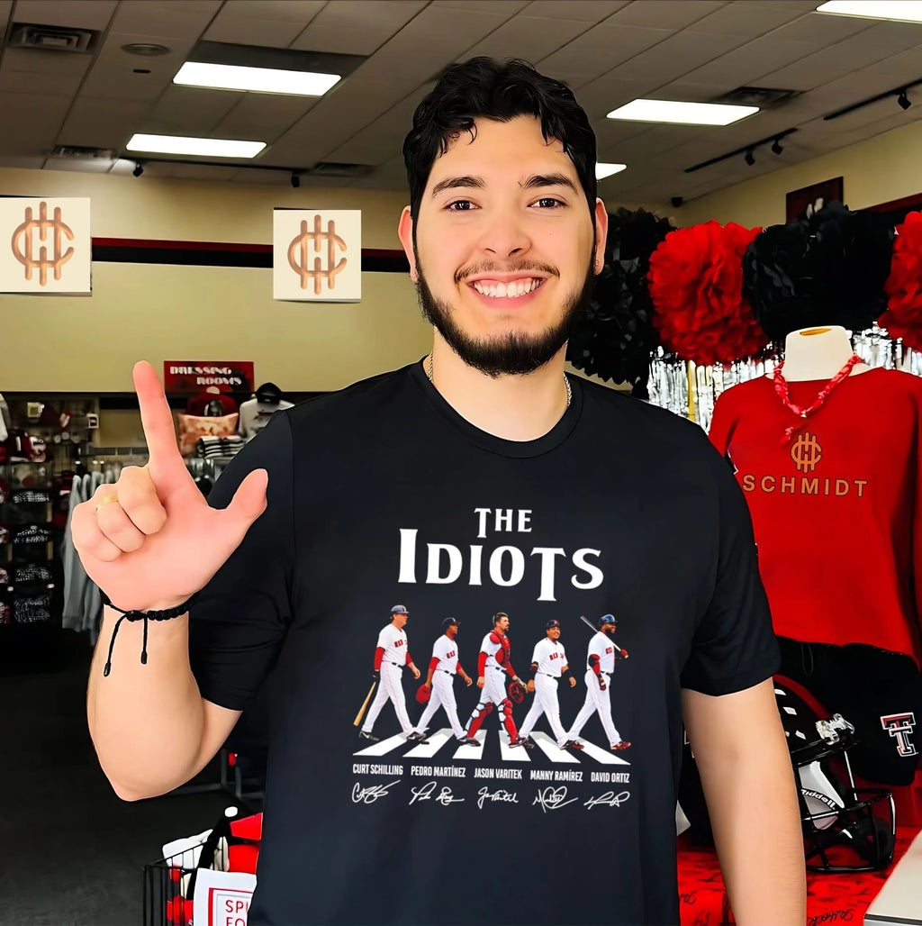 Boston Red Sox the Idiots Abbey Road signature shirt