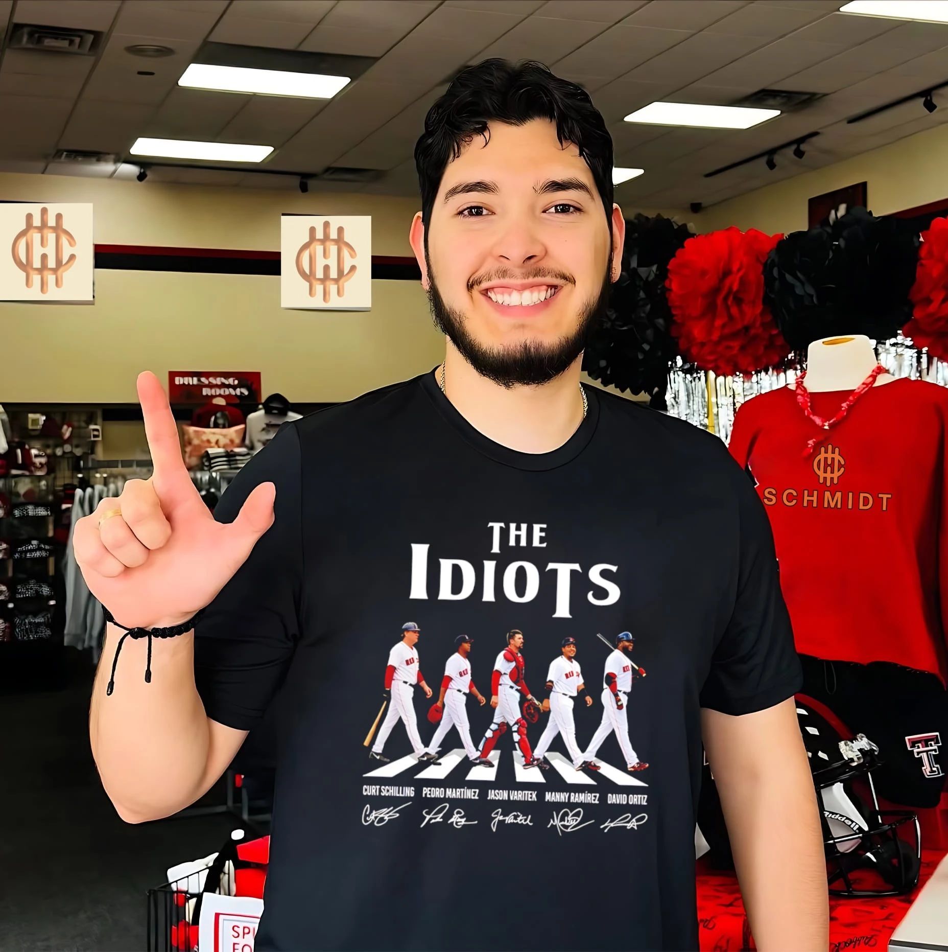 Boston Red Sox the Idiots Abbey Road signature shirt