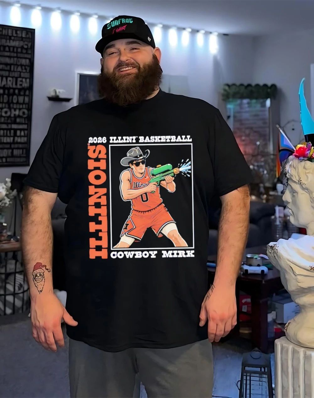 David Mirkovic Illinois Fighting Illini Cowboy Mirk 2026 shirt