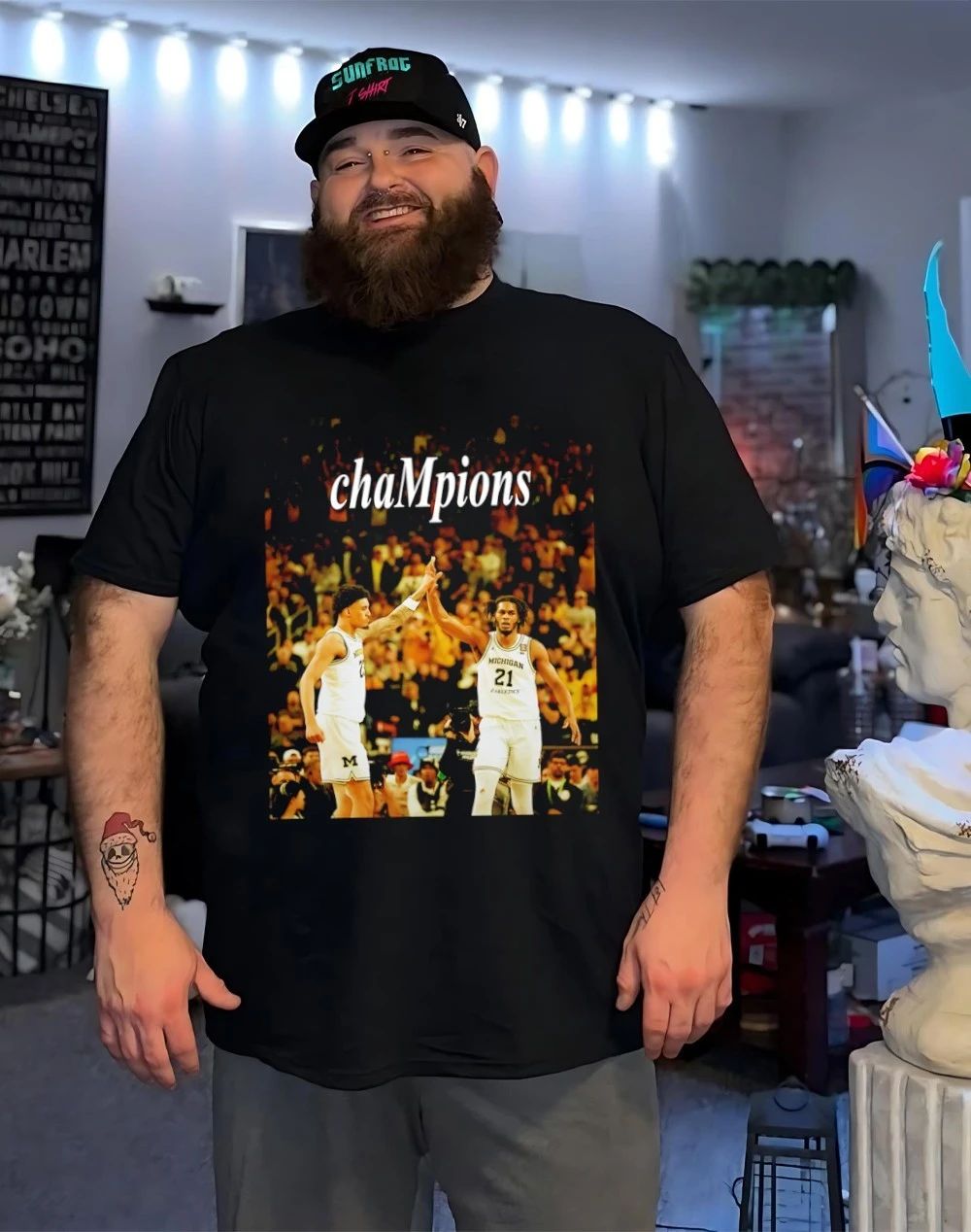 Michigan Wolverines ChaMpions 2026 National Champions shirt