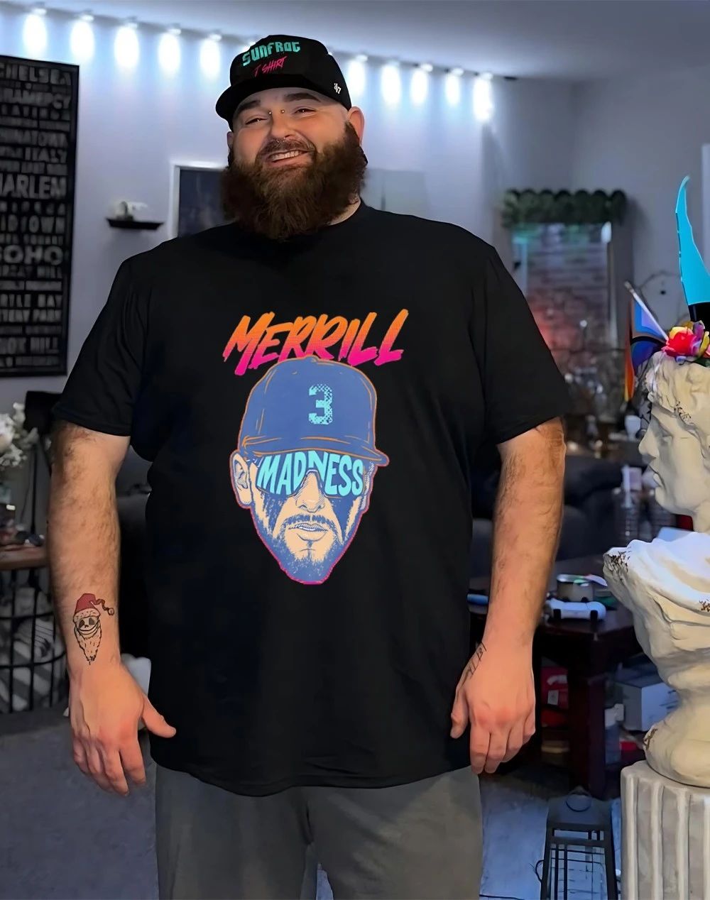San Diego Madness Merrill Madness Swag Head shirt