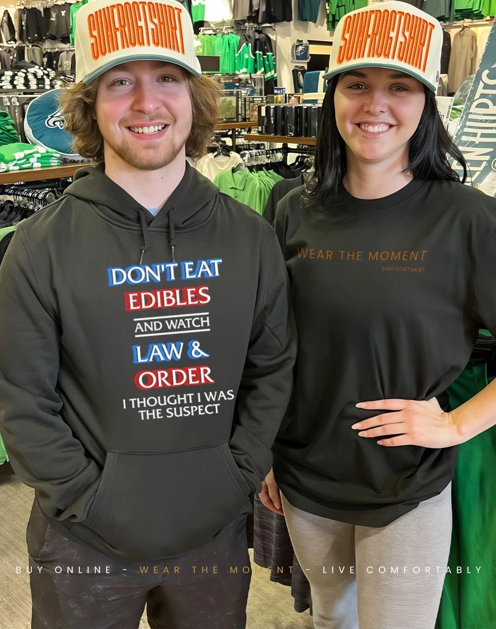 Don’t Eat Edibles And Watch TV Show I Thought I Was The Damn Suspect shirt