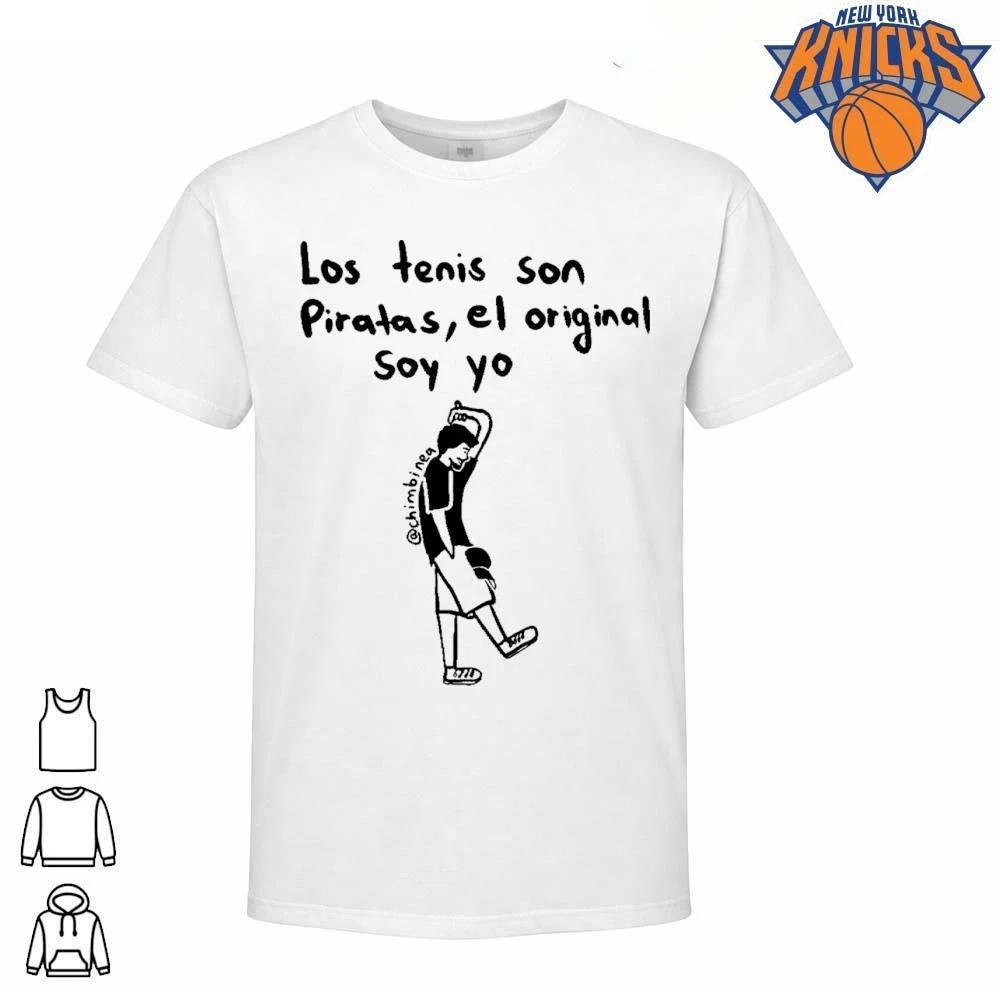 Los Tenis Son Piratas El Original Soy Yo Spanish Quote Streetwear Cartoon shirt