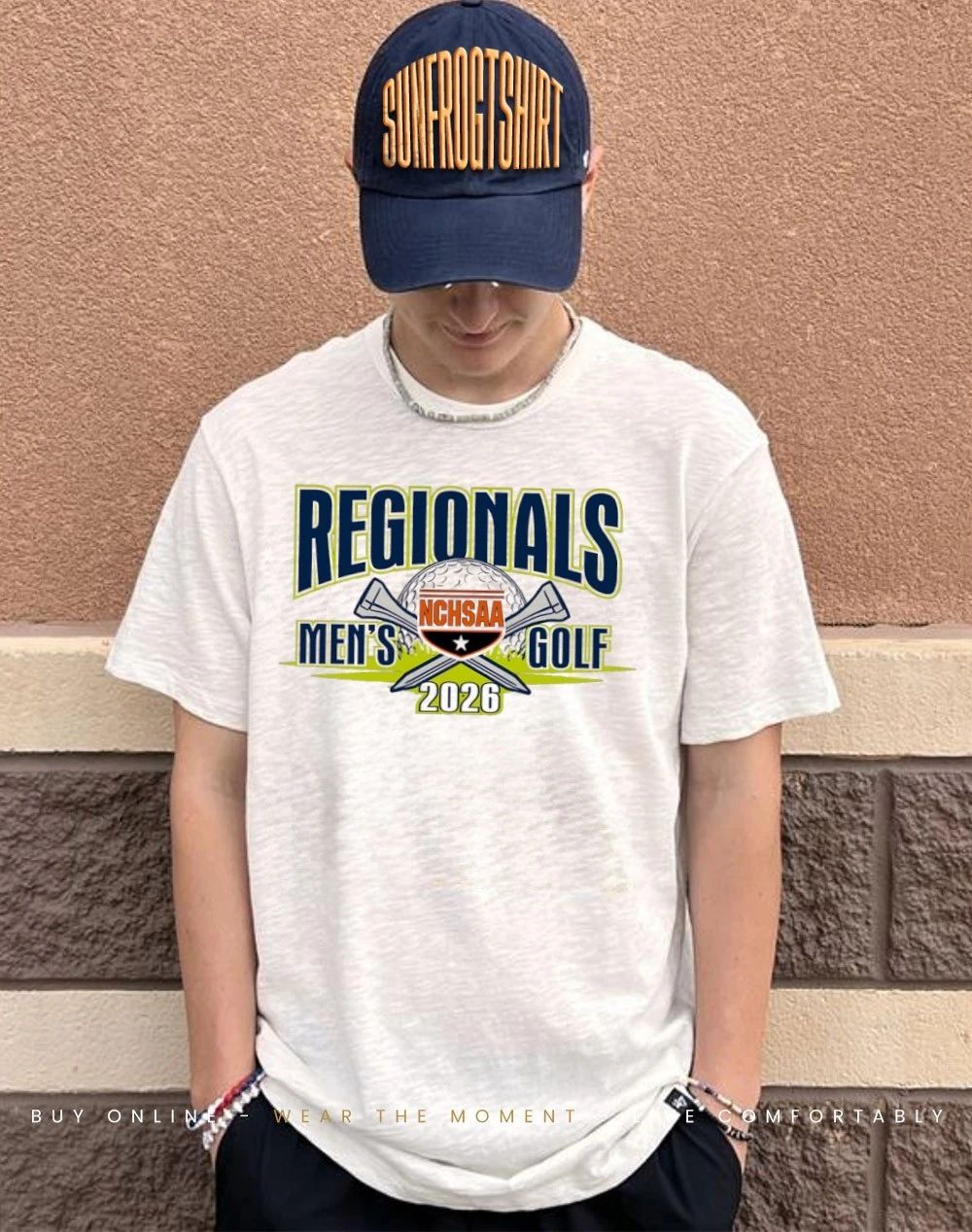 NCHSAA Men’s Golf Regional 2026 logo shirt