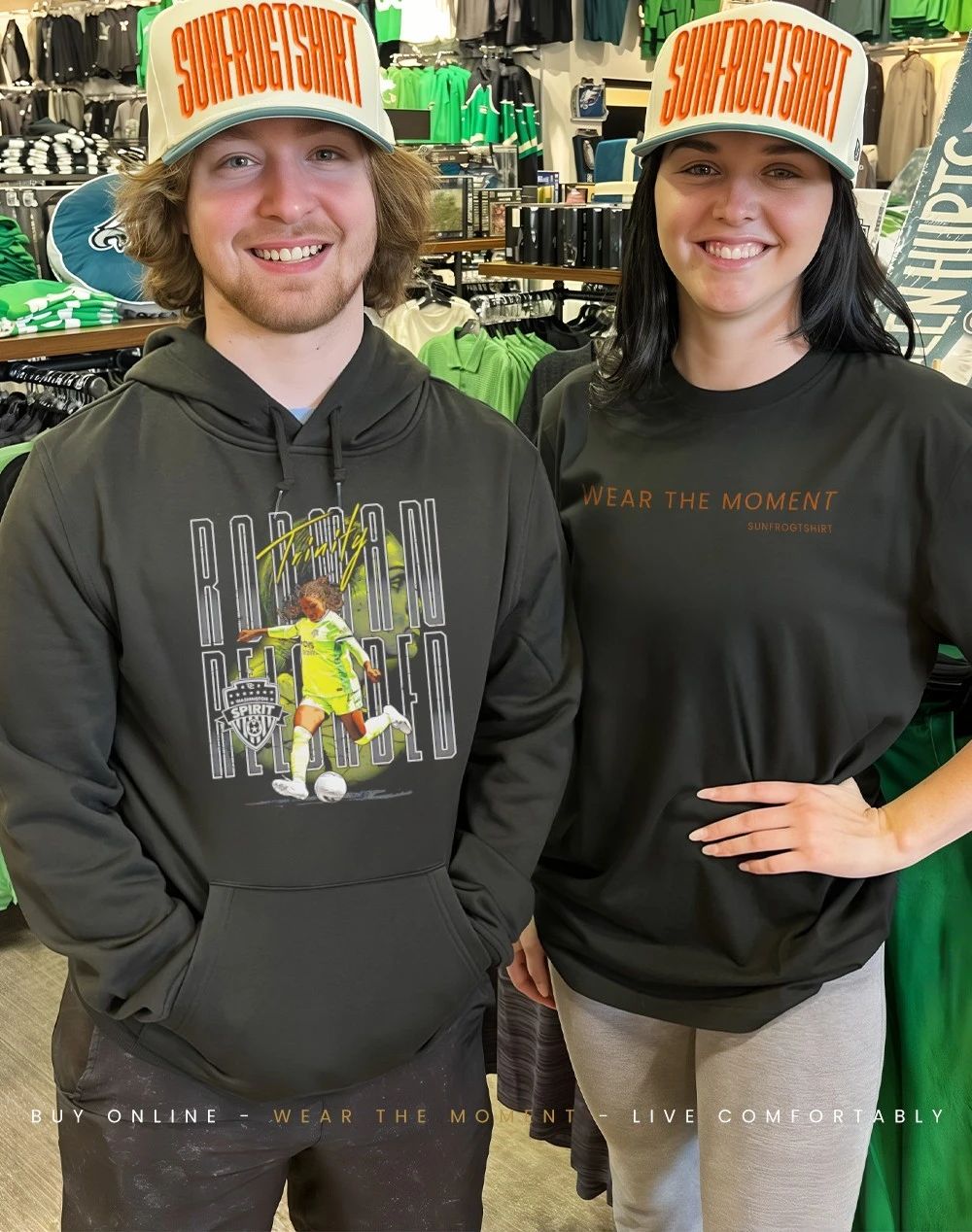 Trinity Rodman Washington Spirit Reloaded graphic shirt