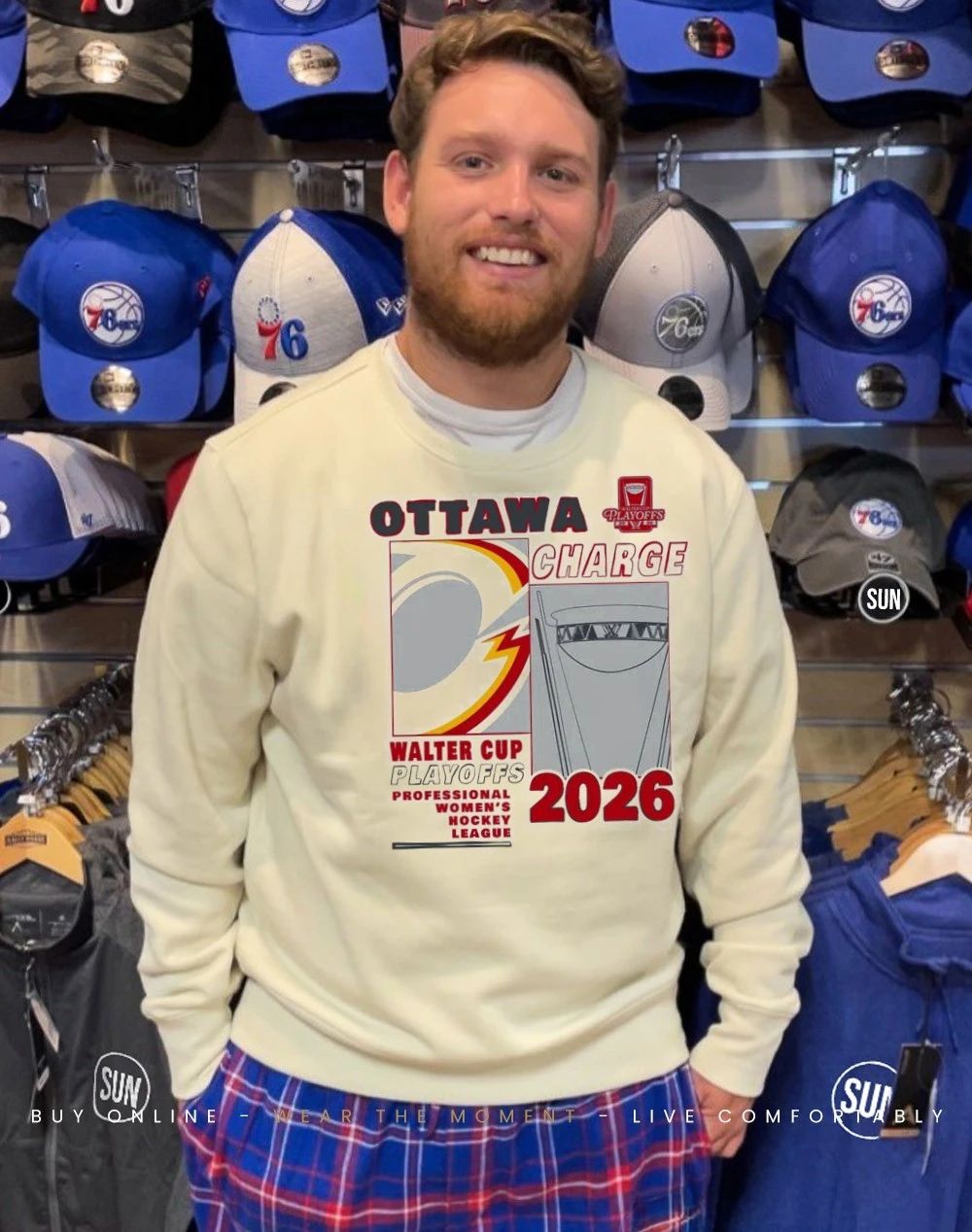 Ottawa Charge fragments 2026 Walter Cup Playoffs shirt