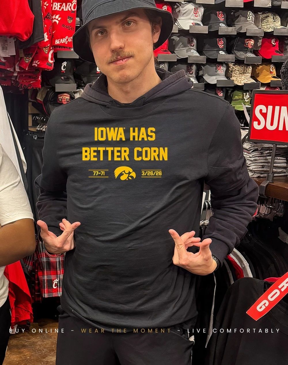 Iowa Basketball 2026 Iowa Has Better Corn 77-71 score shirt