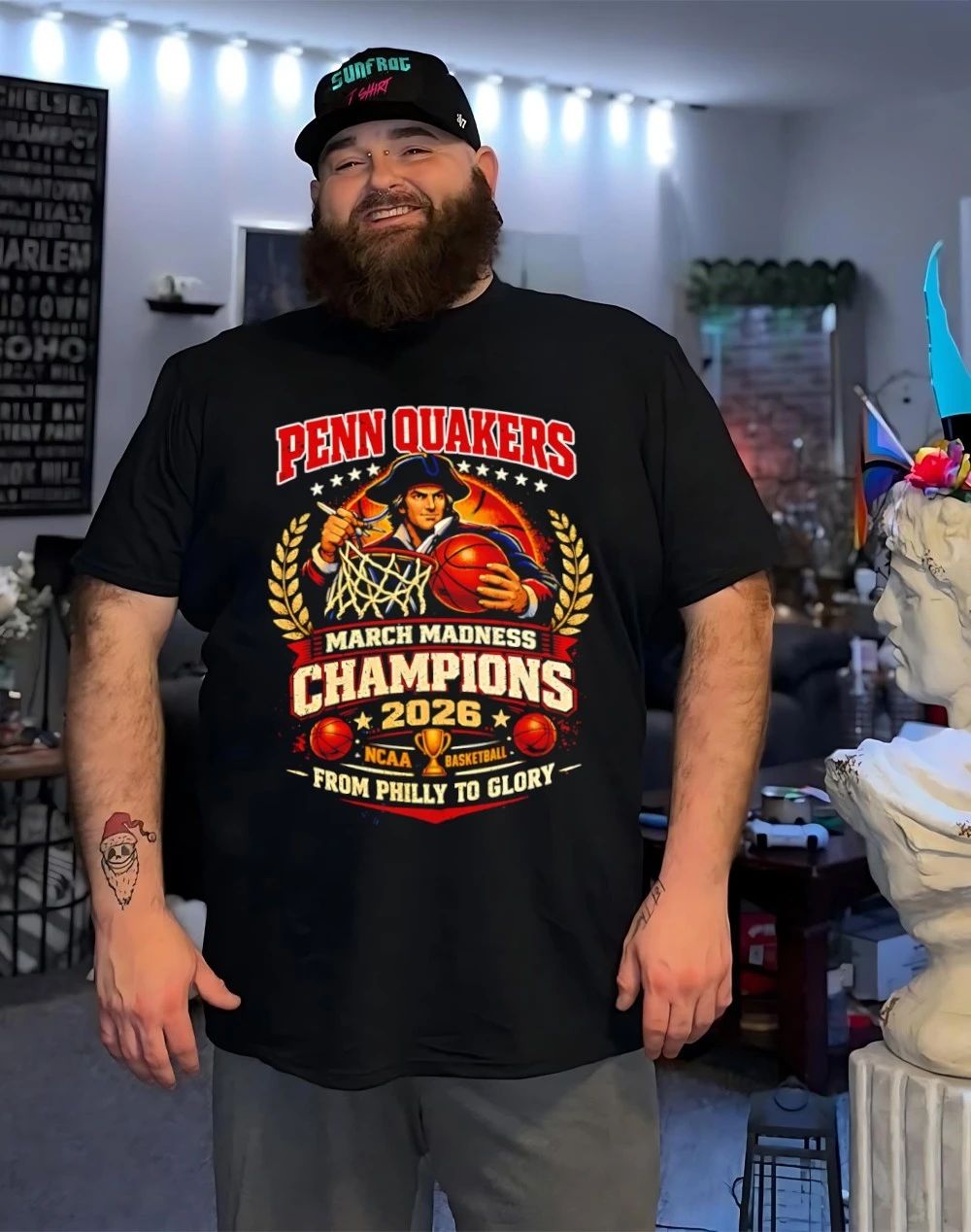 Penn Quakers March Madness Champions 2026 Shirt NCAA Basketball Champions shirt