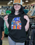 Buffalo sports mascot squad flag shirt
